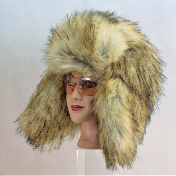 San Diego Hat Company Adult Unisex Faux Fur Trapper Hat - Picture 7 of 12